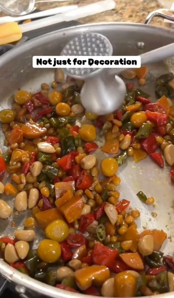 These are the decorative vegetables a couple shockingly devoured in a viral video.